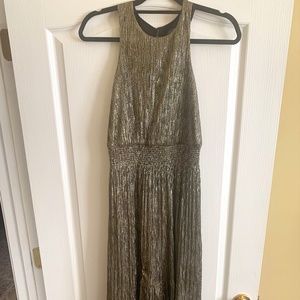 Banana Republic Gold Dress